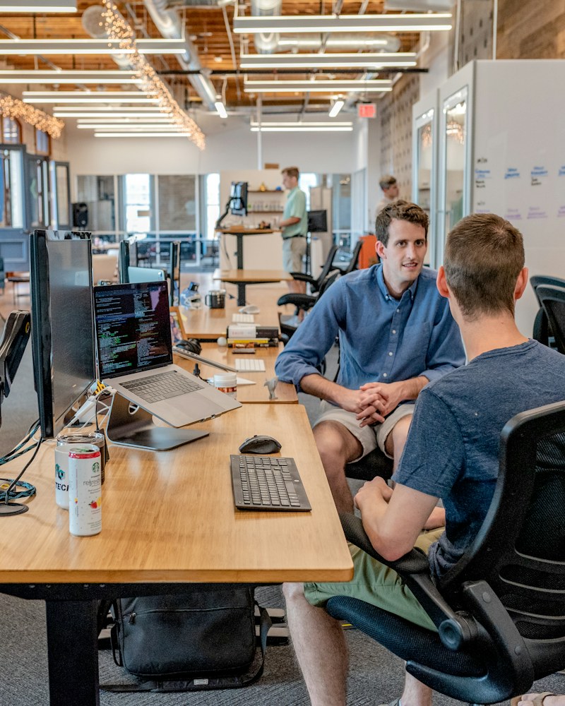 Stock creative-workspace image representing growth & delivery